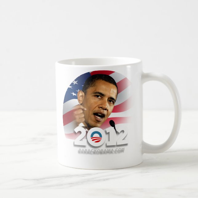 Obama Biden 2012 Kaffemugg (Höger)