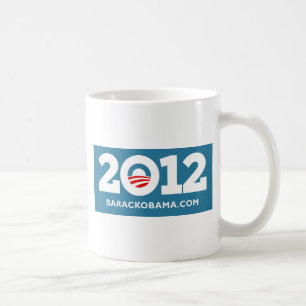 Obama Biden 2012 Kaffemugg