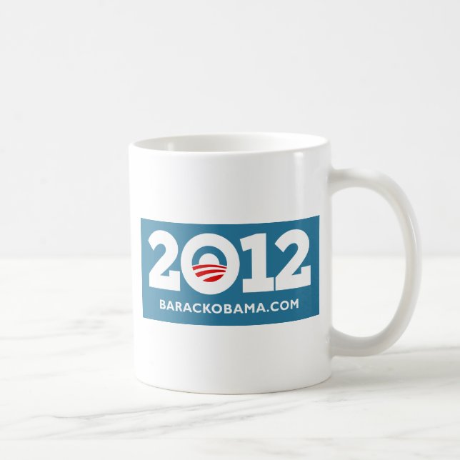 Obama Biden 2012 Kaffemugg (Höger)