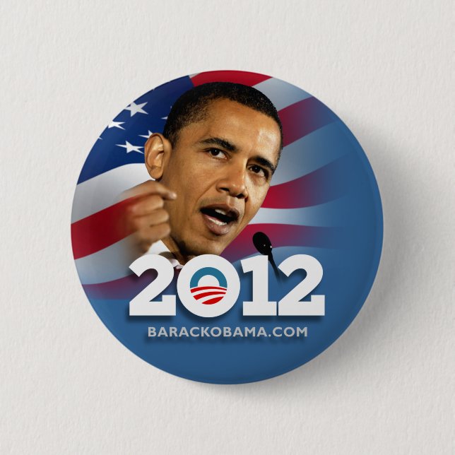 Obama Biden 2012 Knapp (Framsida)