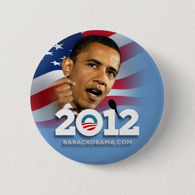 Obama Biden 2012 Knapp (Framsida)