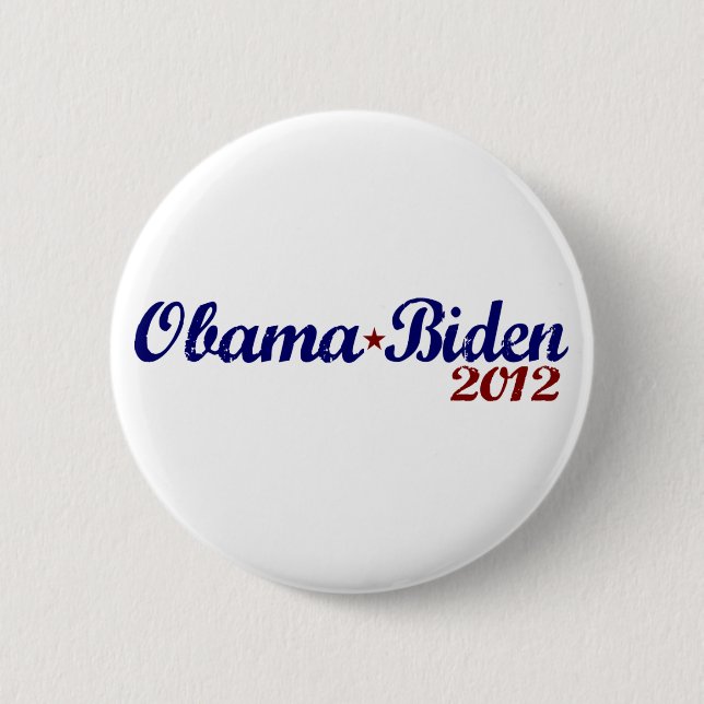 Obama Biden 2012 Knapp (Framsida)