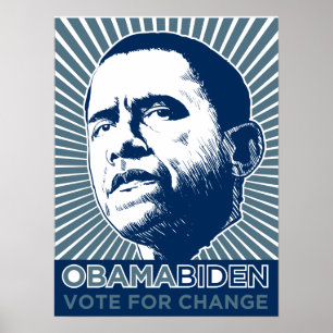 Obama Biden affisch