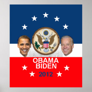 Obama Biden affisch 2012