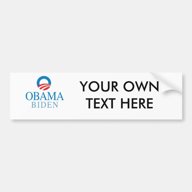 Obama/Biden Bildekal (Framsidan)