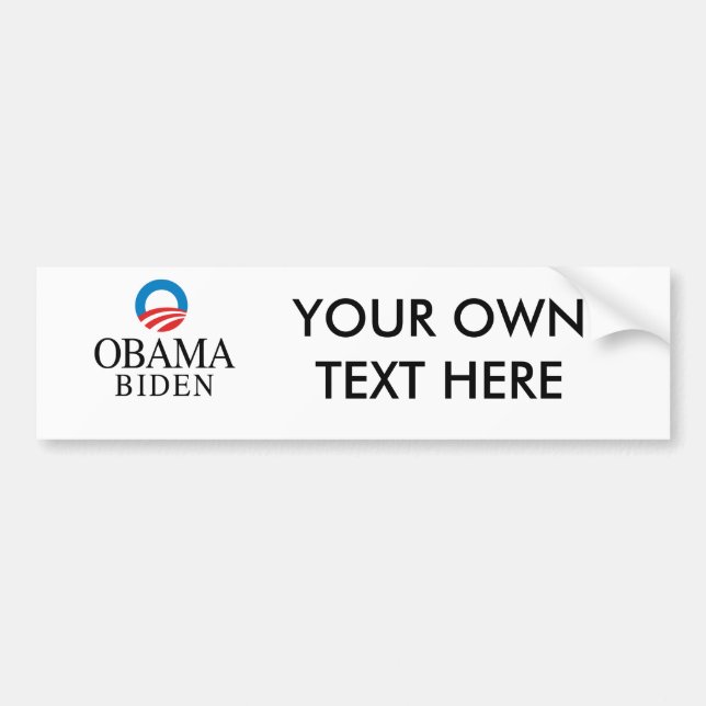 Obama/Biden Bildekal (Framsidan)