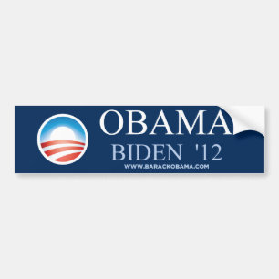 Obama Biden bildekal 2012