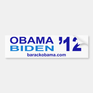 Obama Biden bildekal 2012