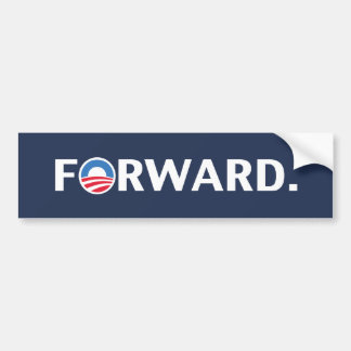 Obama Biden bildekal 2012 framåtriktat