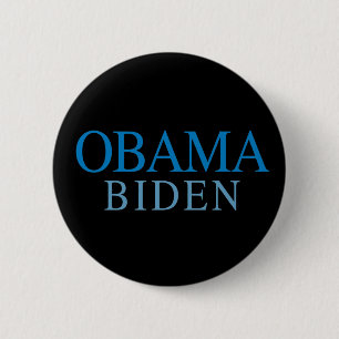 Obama Biden Button Knapp