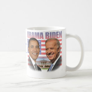 Obama Biden invigning Kaffemugg