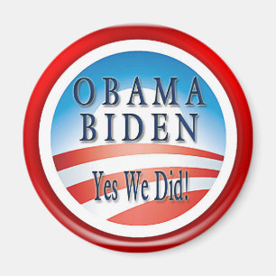 OBAMA BIDEN JA GJORDE VI MAGNETEN MAGNET