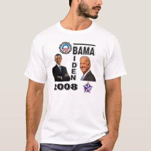 Obama Biden Kampanj Manar Shirt T