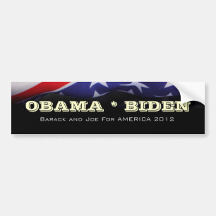 Obama/Biden kampanjbildekal Bildekal