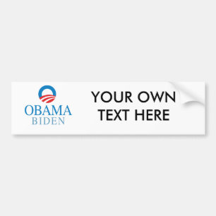 OBAMA BIDEN NOLLA-BLÅTT - .PNG BILDEKAL