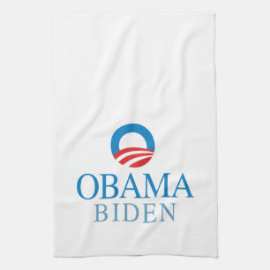 OBAMA BIDEN NOLLA-BLÅTT - .PNG KÖKSHANDDUK