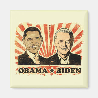 Obama Biden Porträtt Magnet