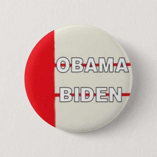 Obama Biden Redline knäppas Knapp (Framsida)