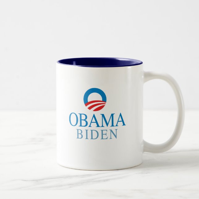 Obama Biden Två-Tonad Mugg (Höger)