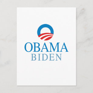 Obama Biden Vykort