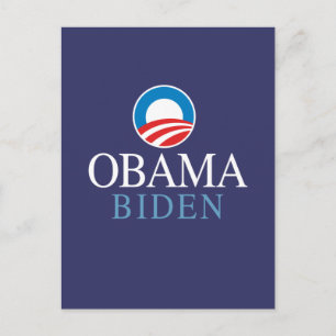 Obama Biden Vykort