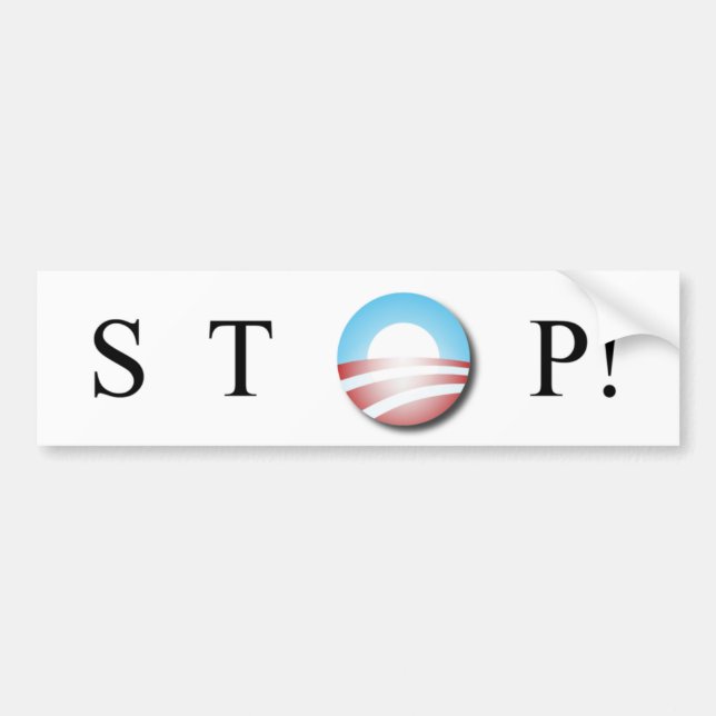 Obama bildekal (Framsidan)