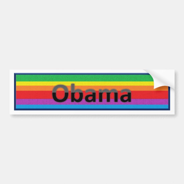 Obama Bildekal (Framsidan)