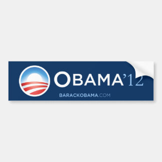 Obama bildekal 2012