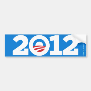 Obama bildekal 2012