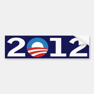 Obama bildekal 2012