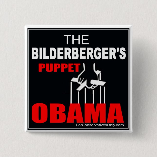 Obama - Bilderberger'sens docka Knapp (Framsida)