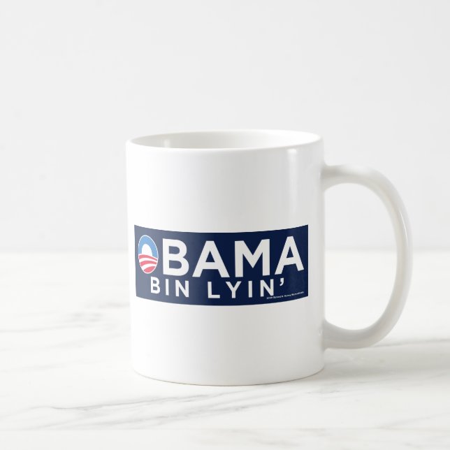 Obama bin Lyin Kaffemugg (Höger)