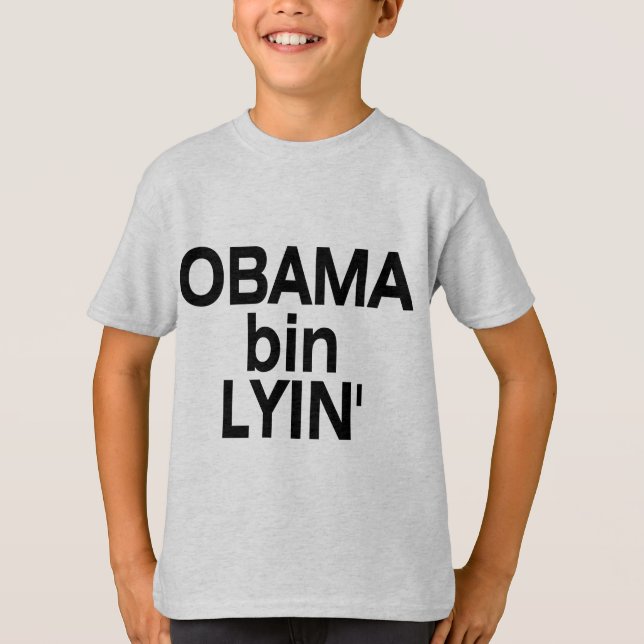 Obama bin Lyin Tröja (Framsida)