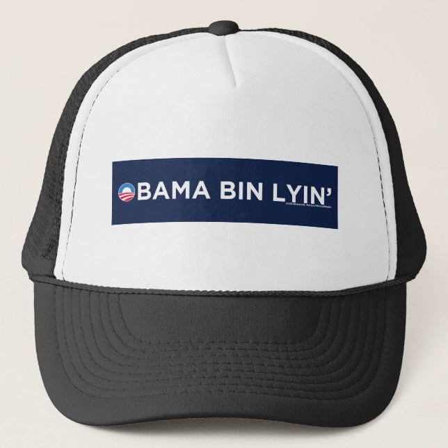 Obama bin Lyin Truckerkeps (Framsida)