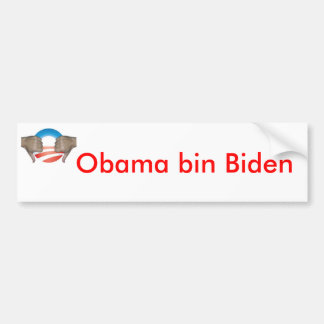 Obama binBiden tum besegrar Bildekal