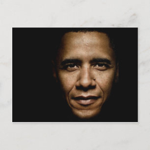 Obama-Black Vykort
