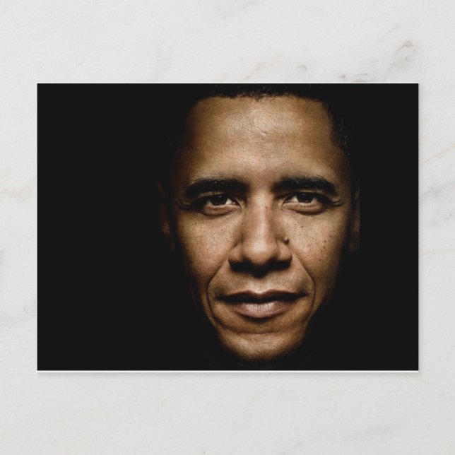 Obama-Black Vykort (Framsida)