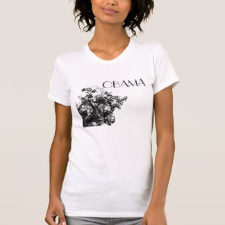 OBAMA-Blommor T-shirt