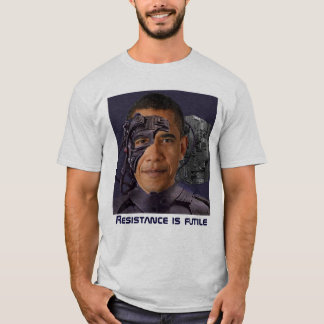 Obama Borg T-tröja Tee Shirt