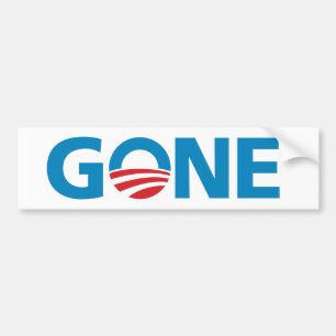 Obama "BORTA" bildekal