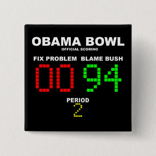 Obama bunke - officiellt göra poäng knapp