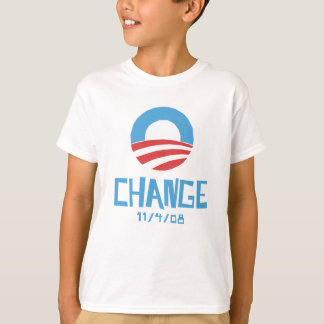 Obama Change Light barn T-shirt
