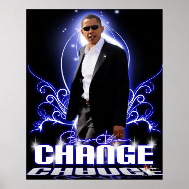 OBAMA CHANGE POSTER (Framsidan)