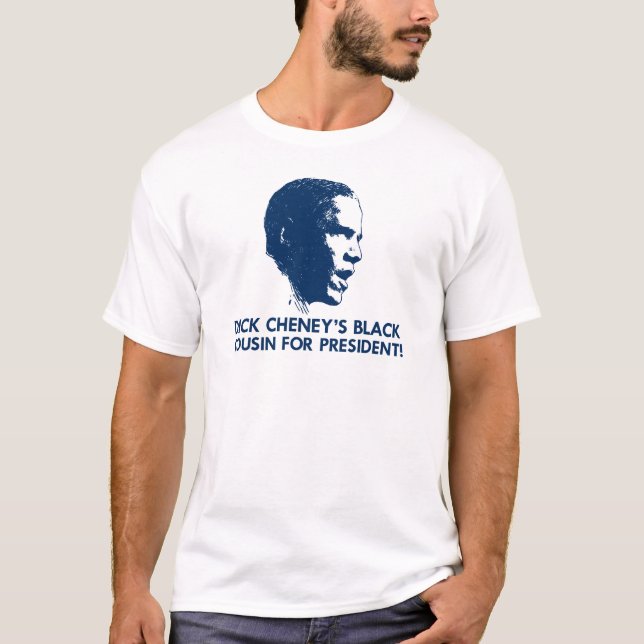 Obama - Cheney T-tröja Tee Shirt (Framsida)