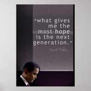 Obama Citat Affisch