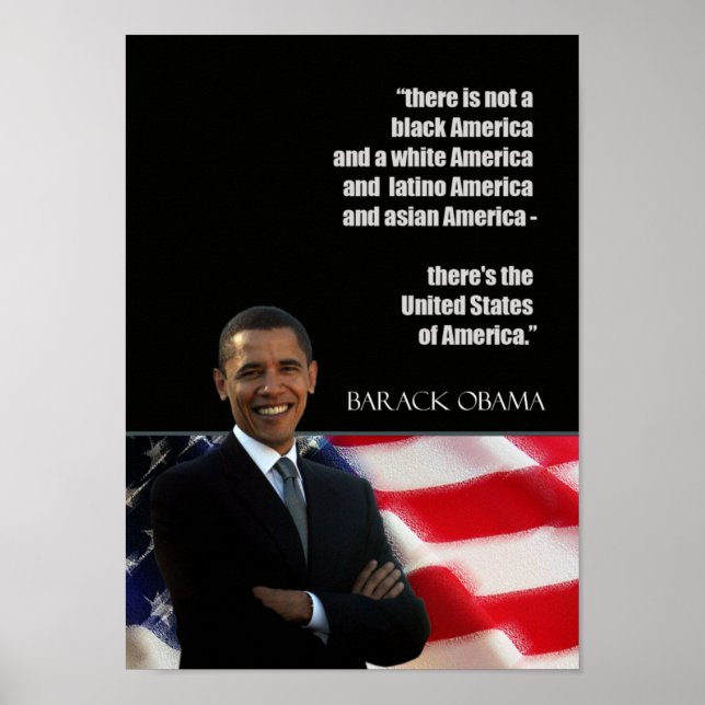 Obama Citat Affisch (Framsidan)