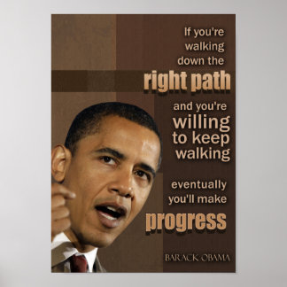 Obama Citat Affisch