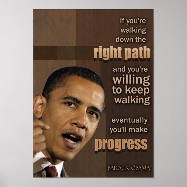 Obama Citat Affisch (Framsidan)