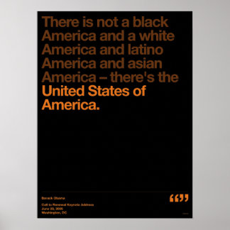 Obama-citat Poster