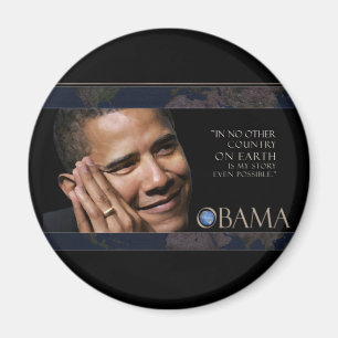 Obama citationstecken magnet